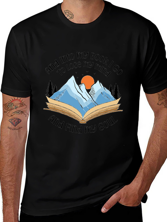 Book Lover Tee: Lose Your Mind Find Your Soul