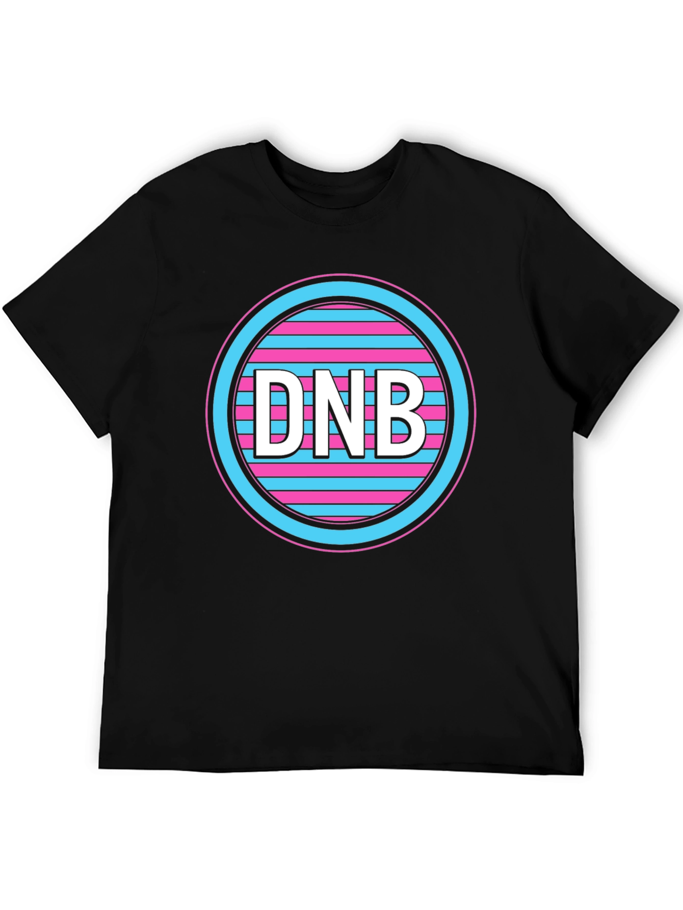 DNB Circle Graphic Tee - Black
