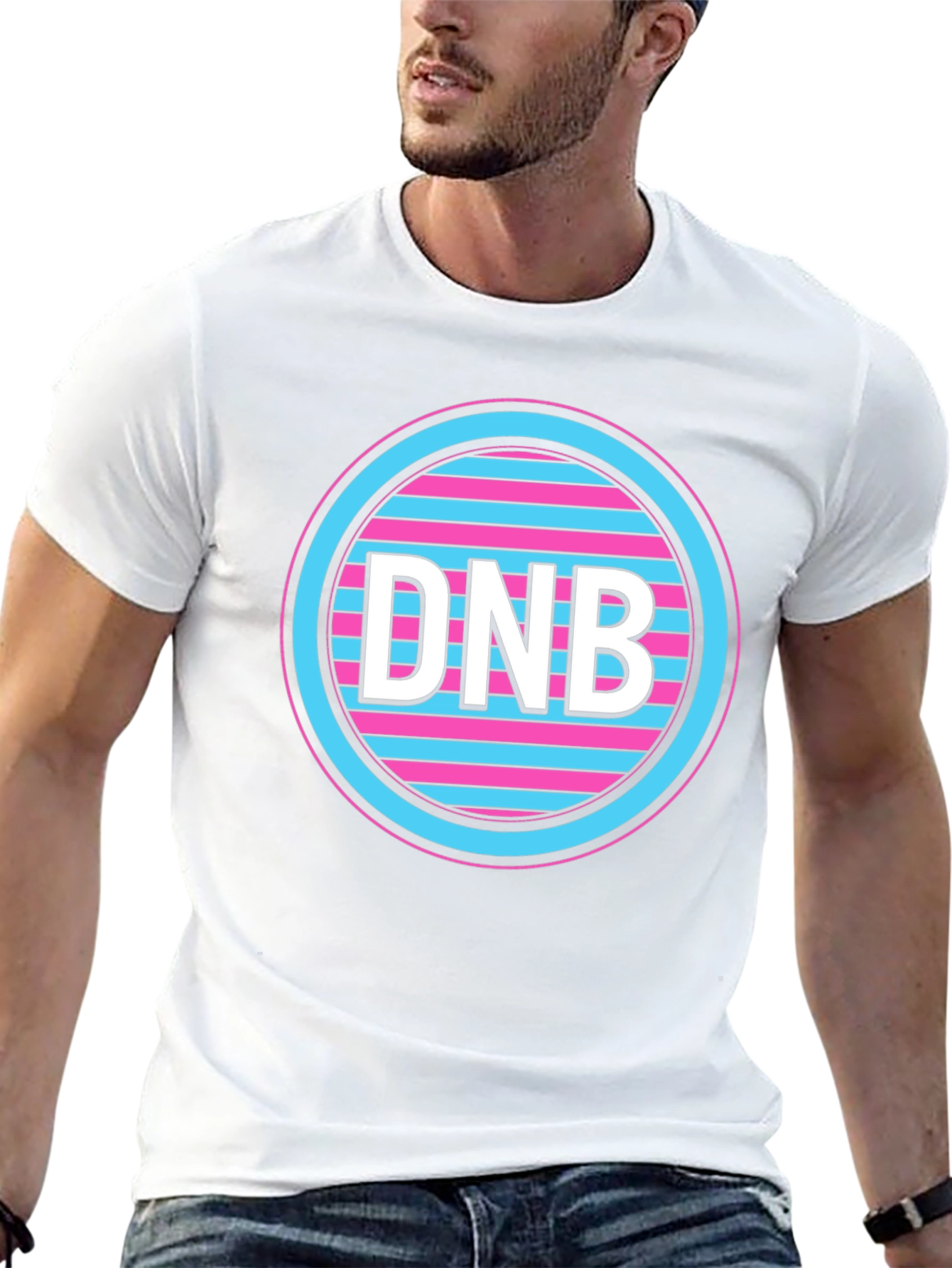 DNB Circle Graphic Tee - Black