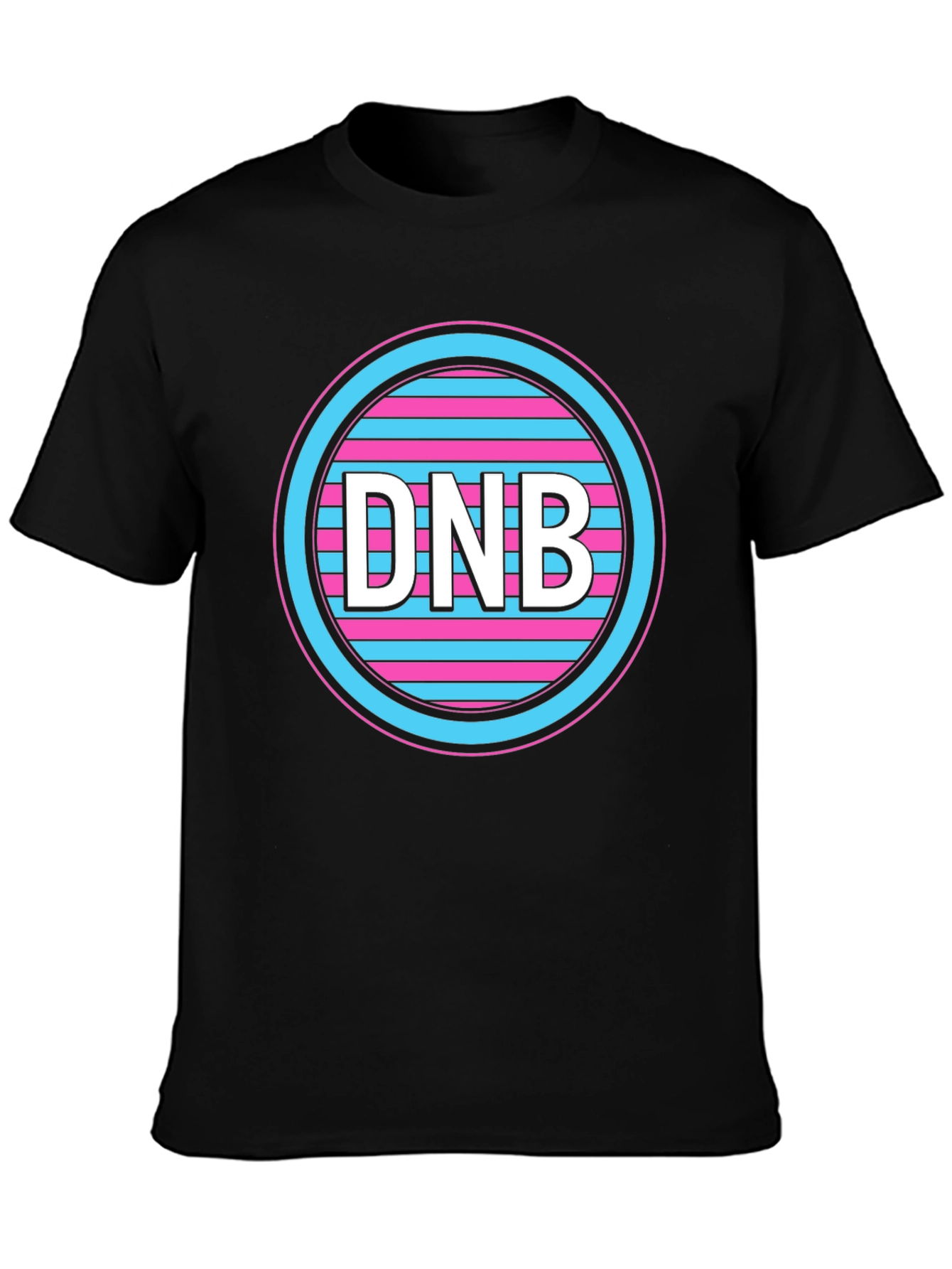 DNB Circle Graphic Tee - Black