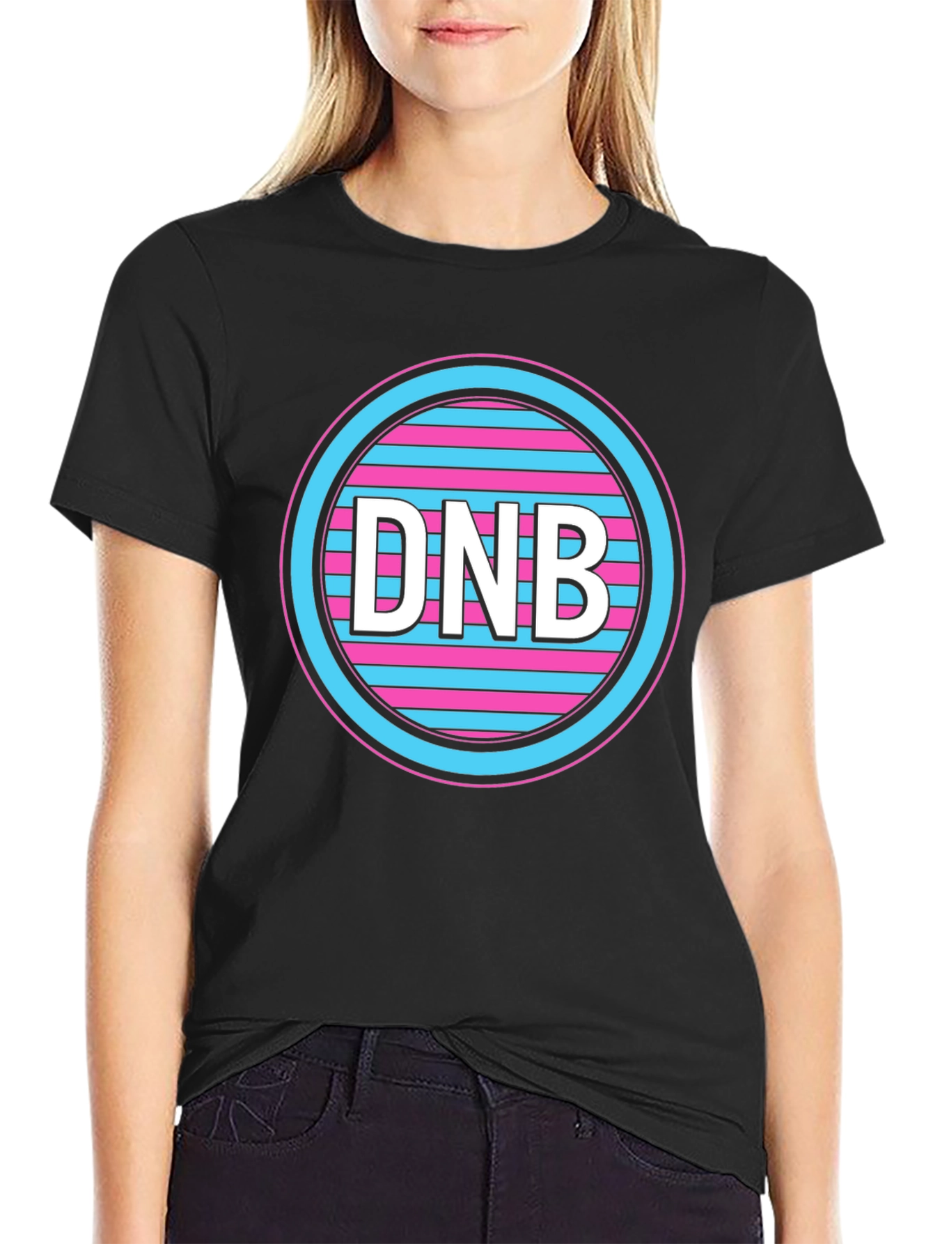 DNB Circle Graphic Tee - Black