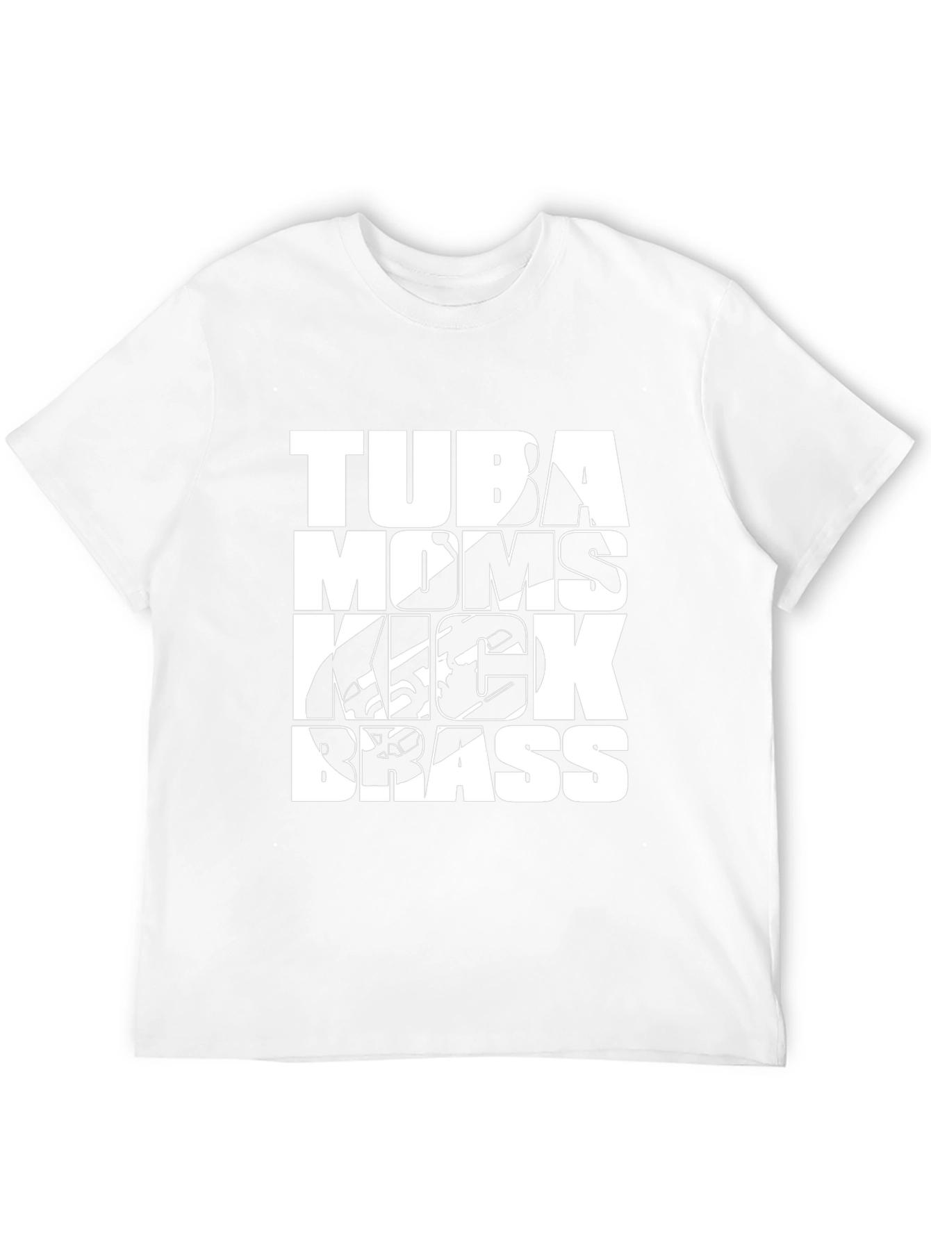 Tuba Moms Kick Brass Graphic Tee