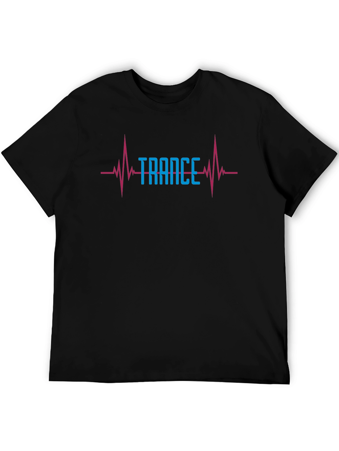 Trance Music Heartbeat T-Shirt - EDM Rave Festival Tee