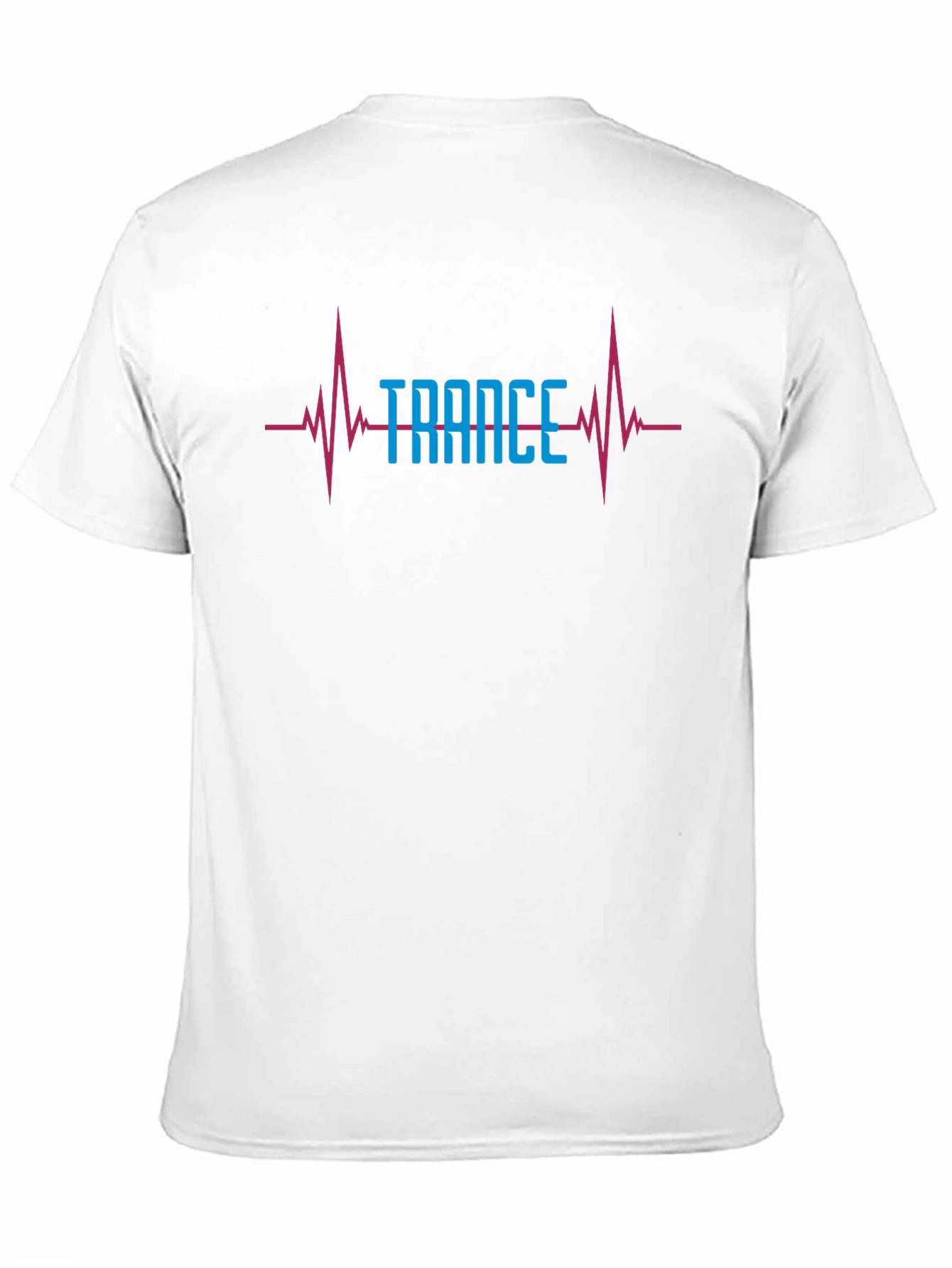 Trance Music Heartbeat T-Shirt - EDM Rave Festival Tee