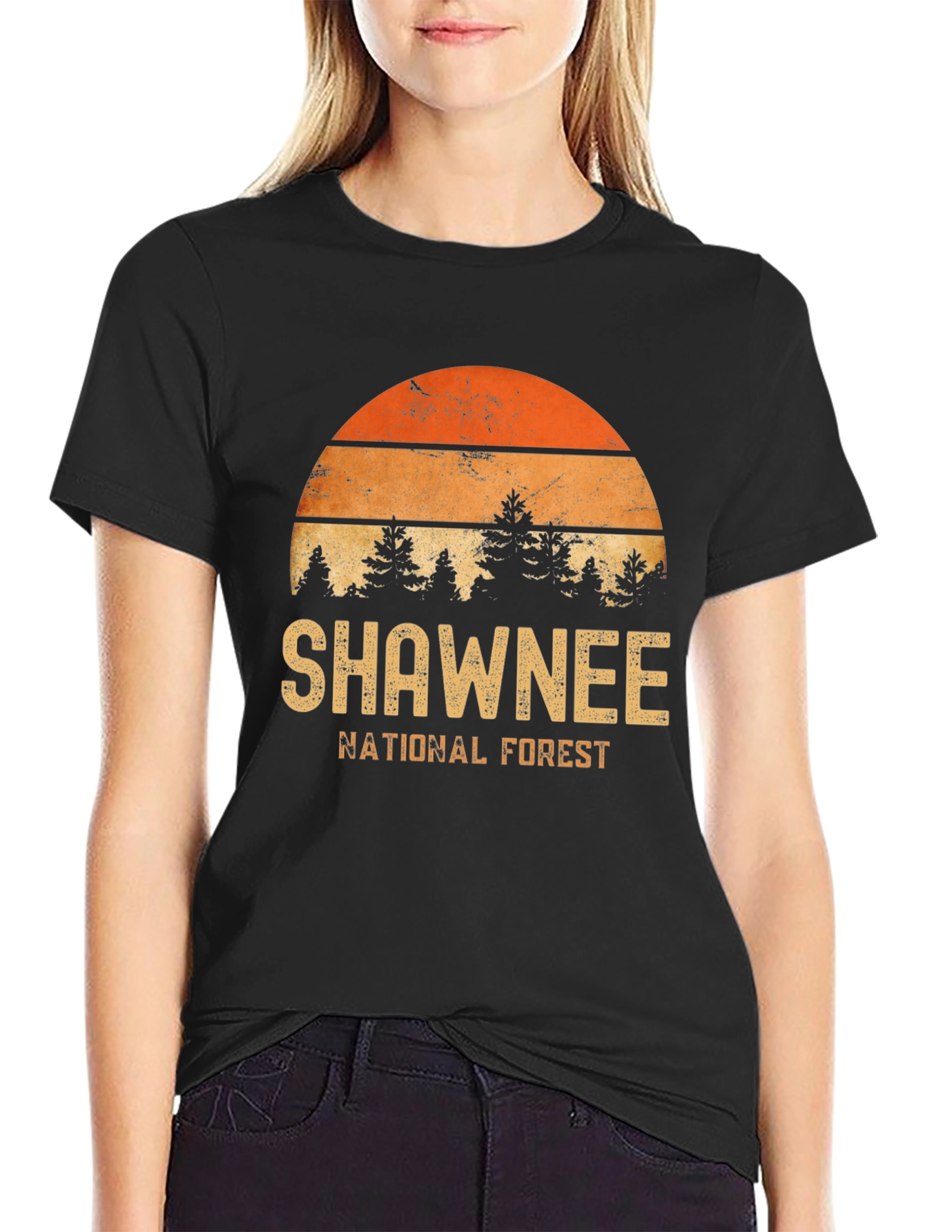 Shawnee National Forest Retro Graphic T-Shirt