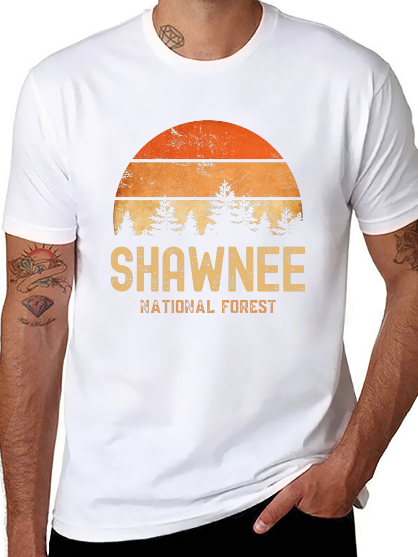 Shawnee National Forest Retro Graphic T-Shirt