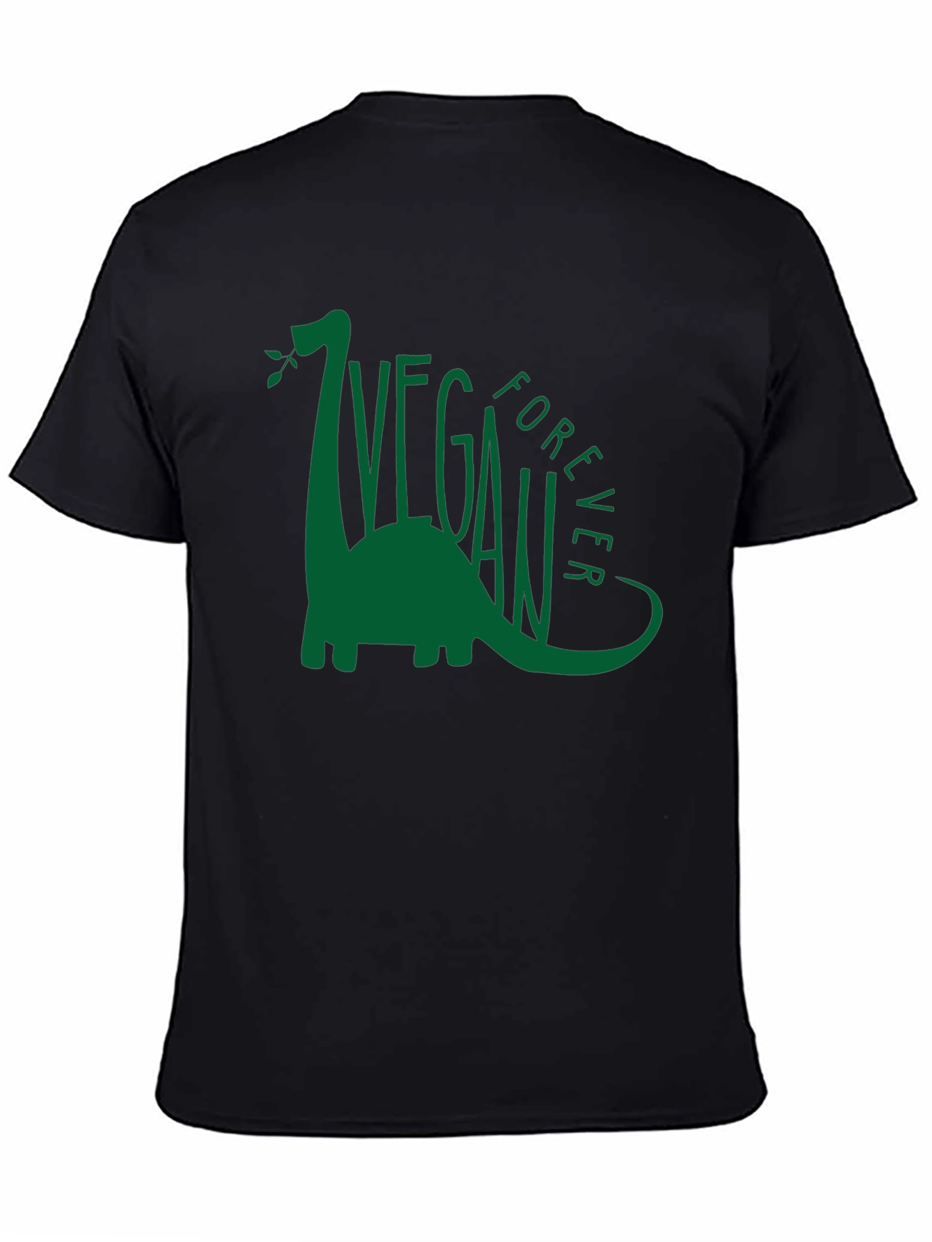 Vegan Forever Dinosaur Graphic Tee