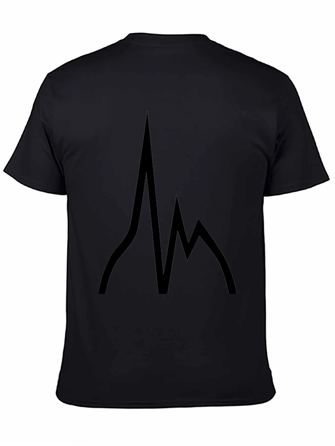 Modern Peak Design Black T-Shirt