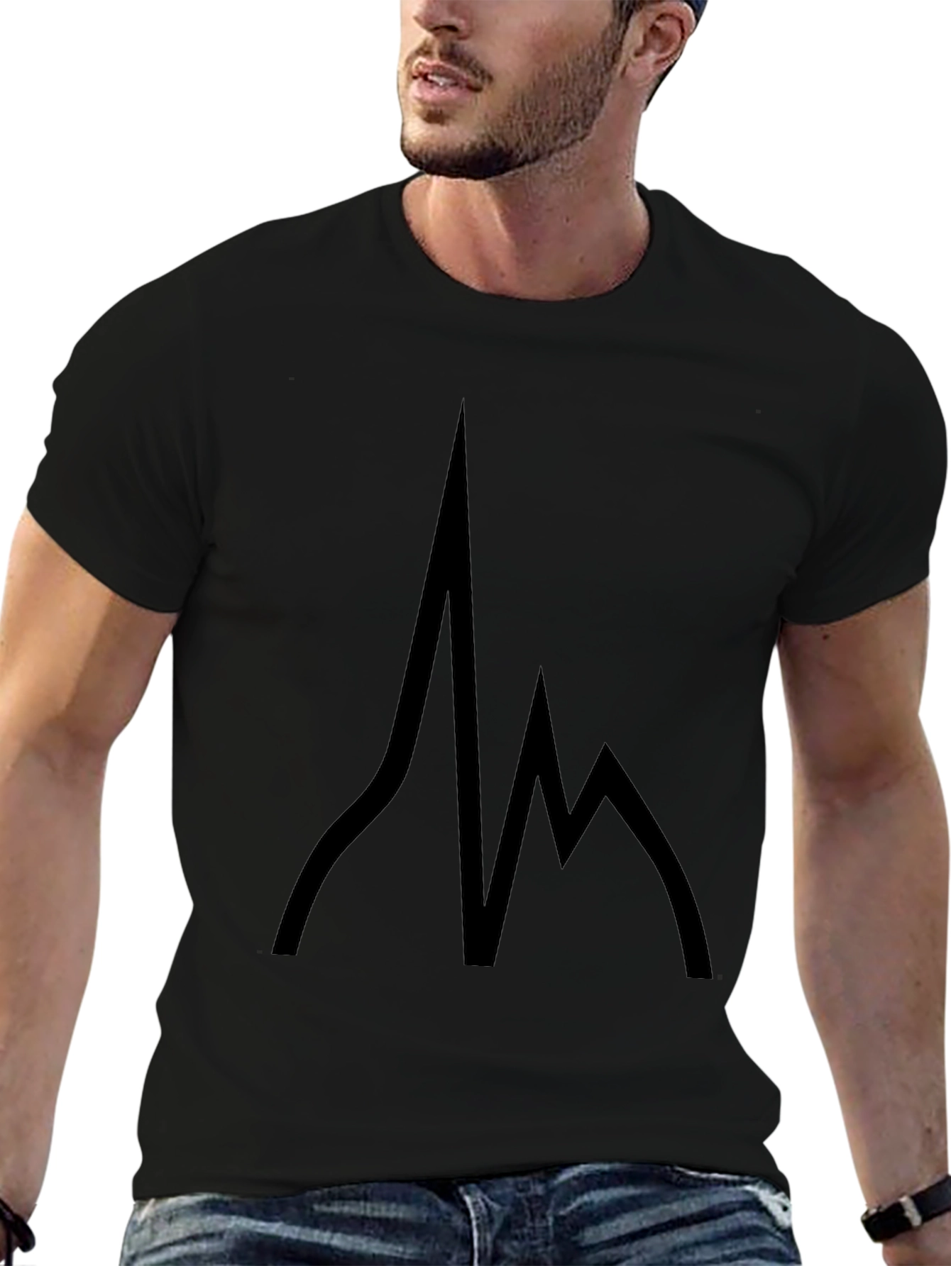 Modern Peak Design Black T-Shirt