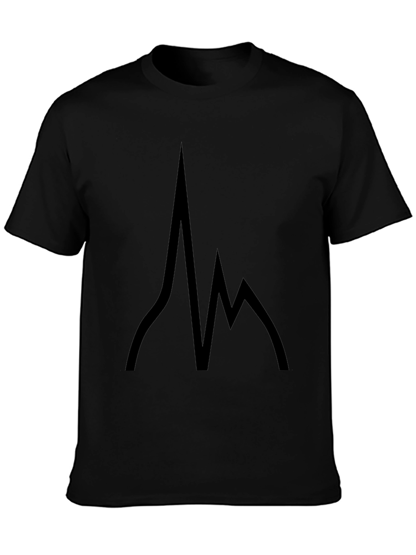Modern Peak Design Black T-Shirt