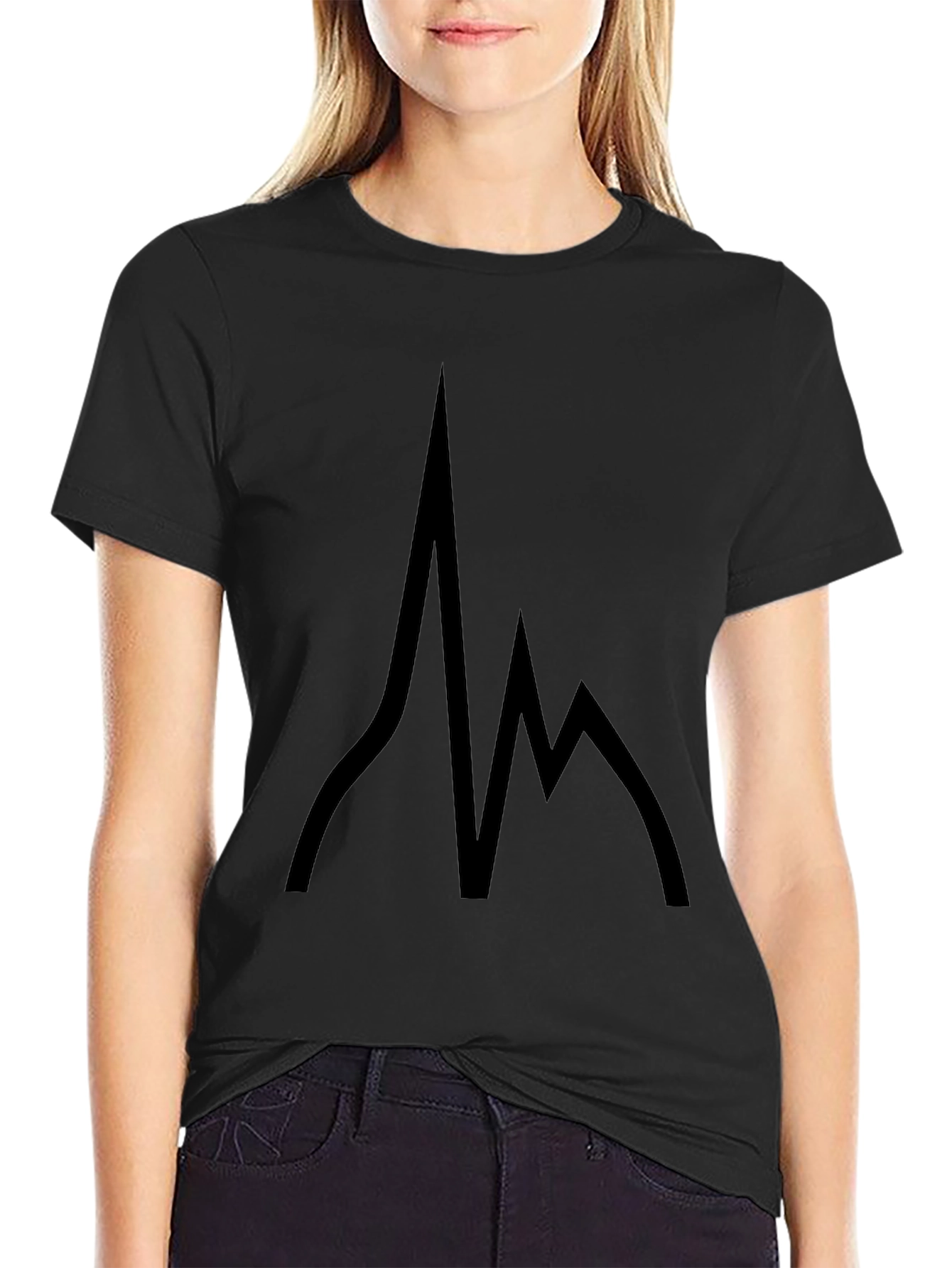 Modern Peak Design Black T-Shirt