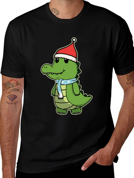 Festive Alligator Graphic Tee