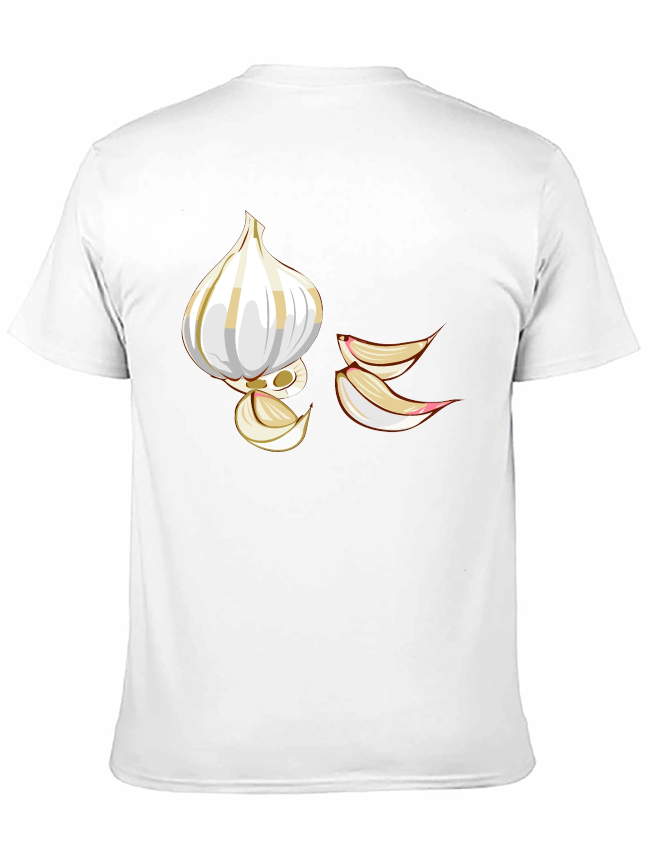 Garlic Graphic Tee - Black Cotton T-Shirt
