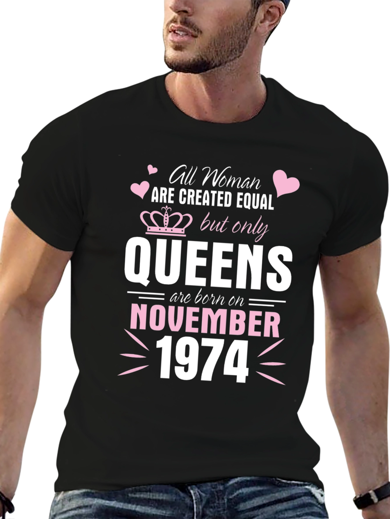 Queens Born in November 1974 T-Shirt