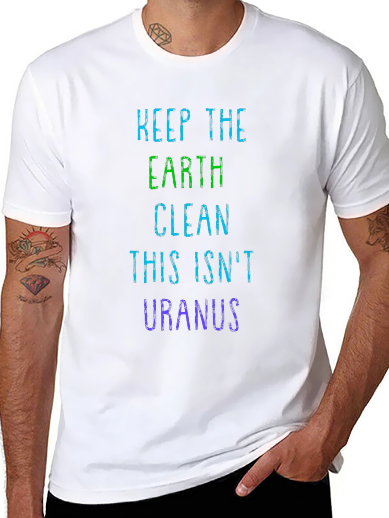 Keep Earth Clean T-Shirt - Eco Friendly