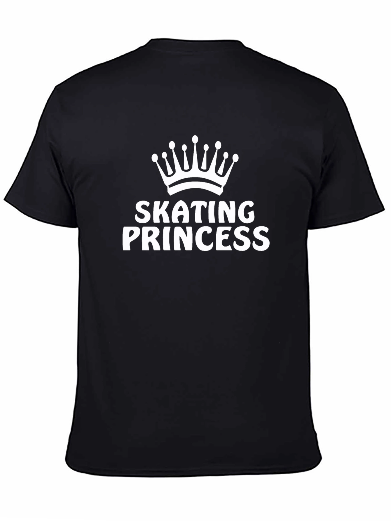 Skating Princess Graphic Tee - Black T-Shirt