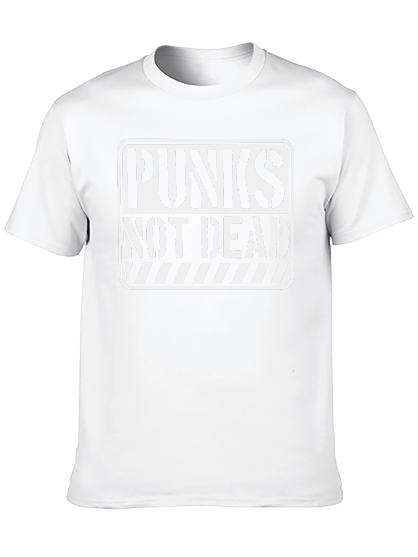 Punks Not Dead Black Graphic Tee