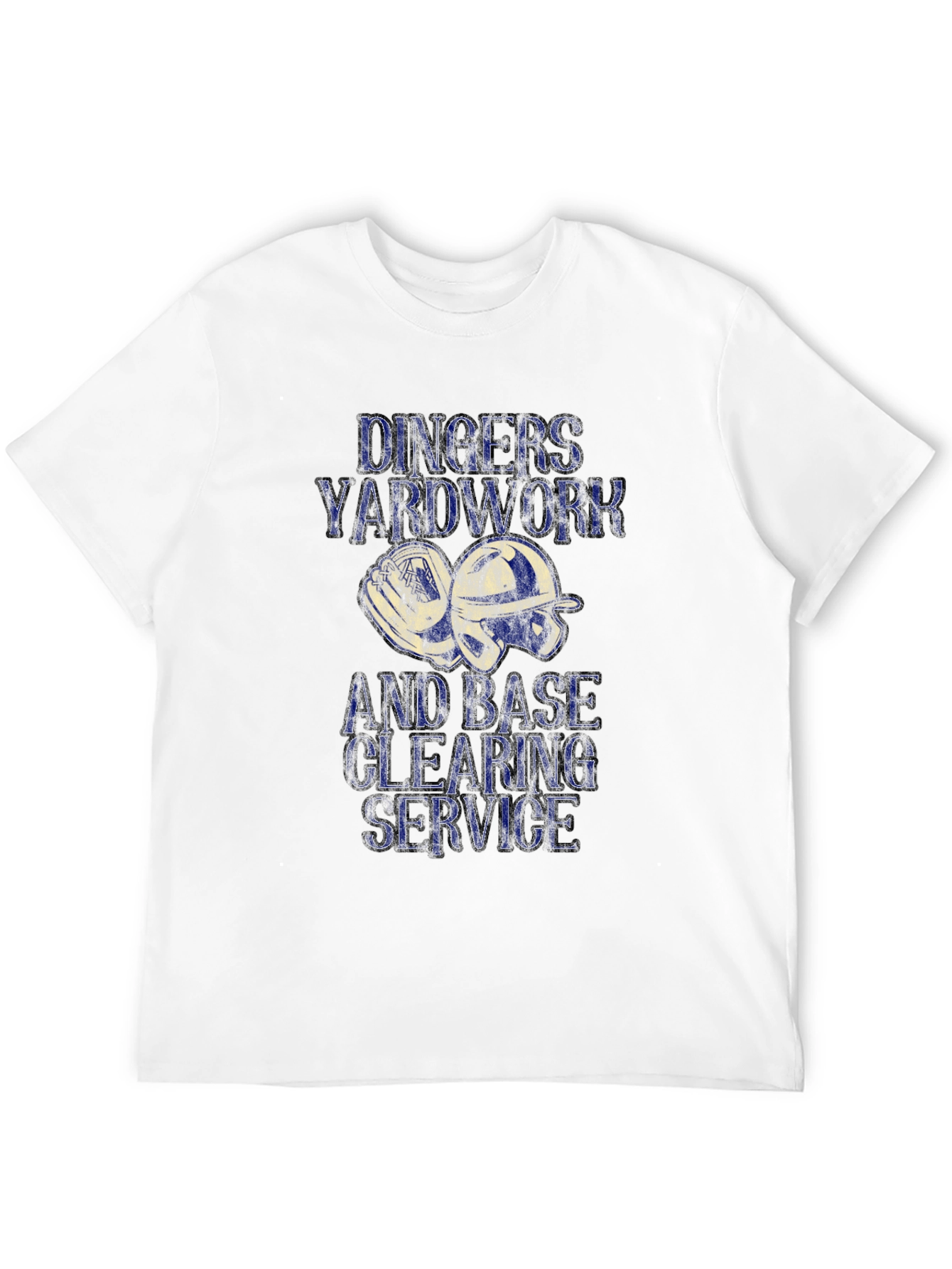 Dinger Yardwork Baseball Graphic Tee