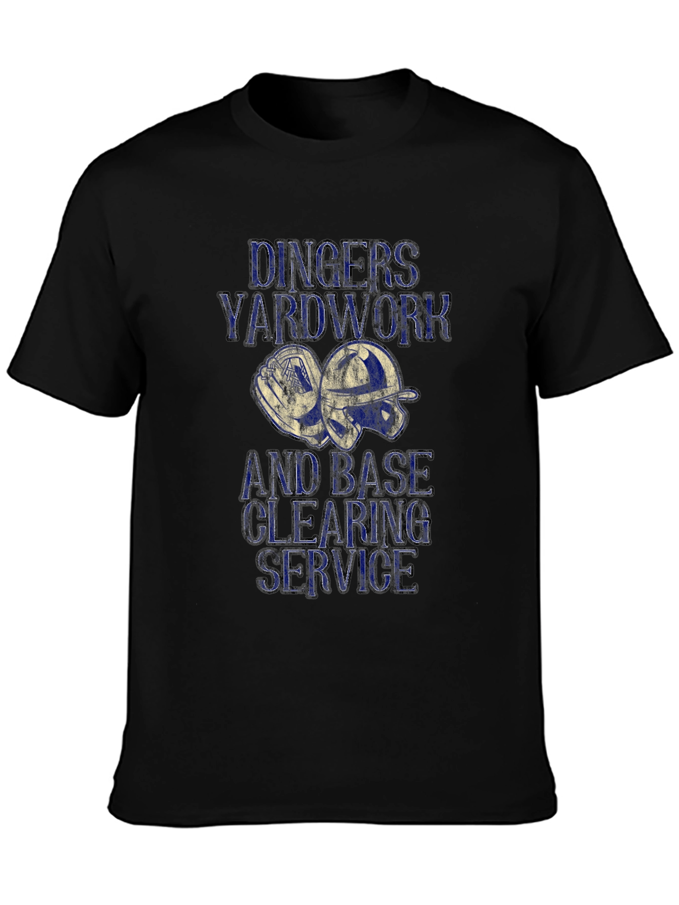 Dinger Yardwork Baseball Graphic Tee