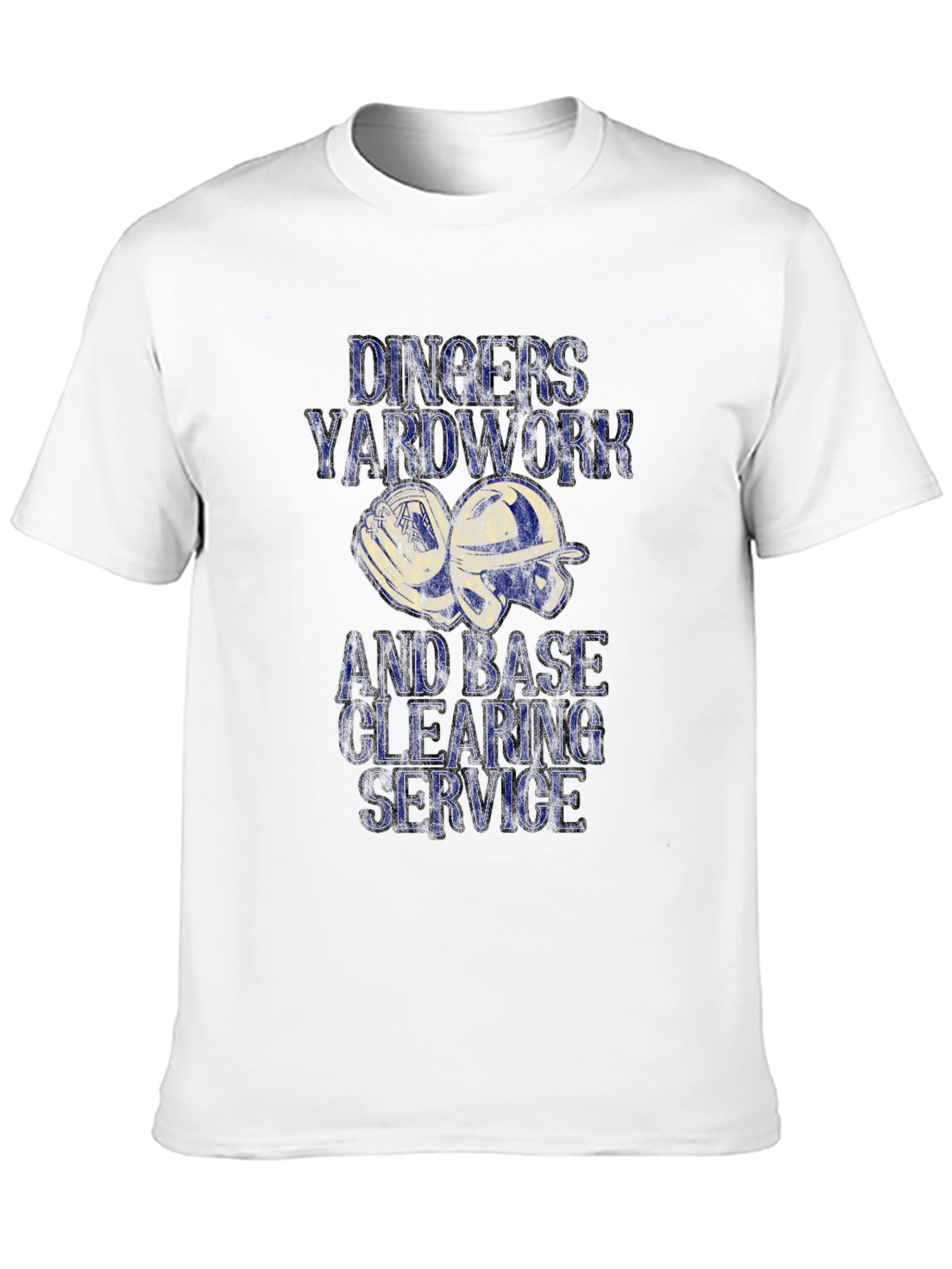 Dinger Yardwork Baseball Graphic Tee