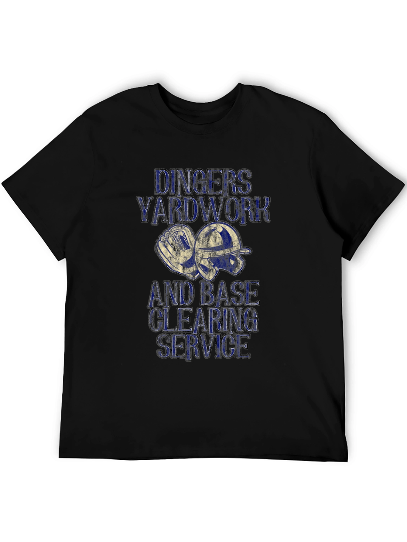 Dinger Yardwork Baseball Graphic Tee