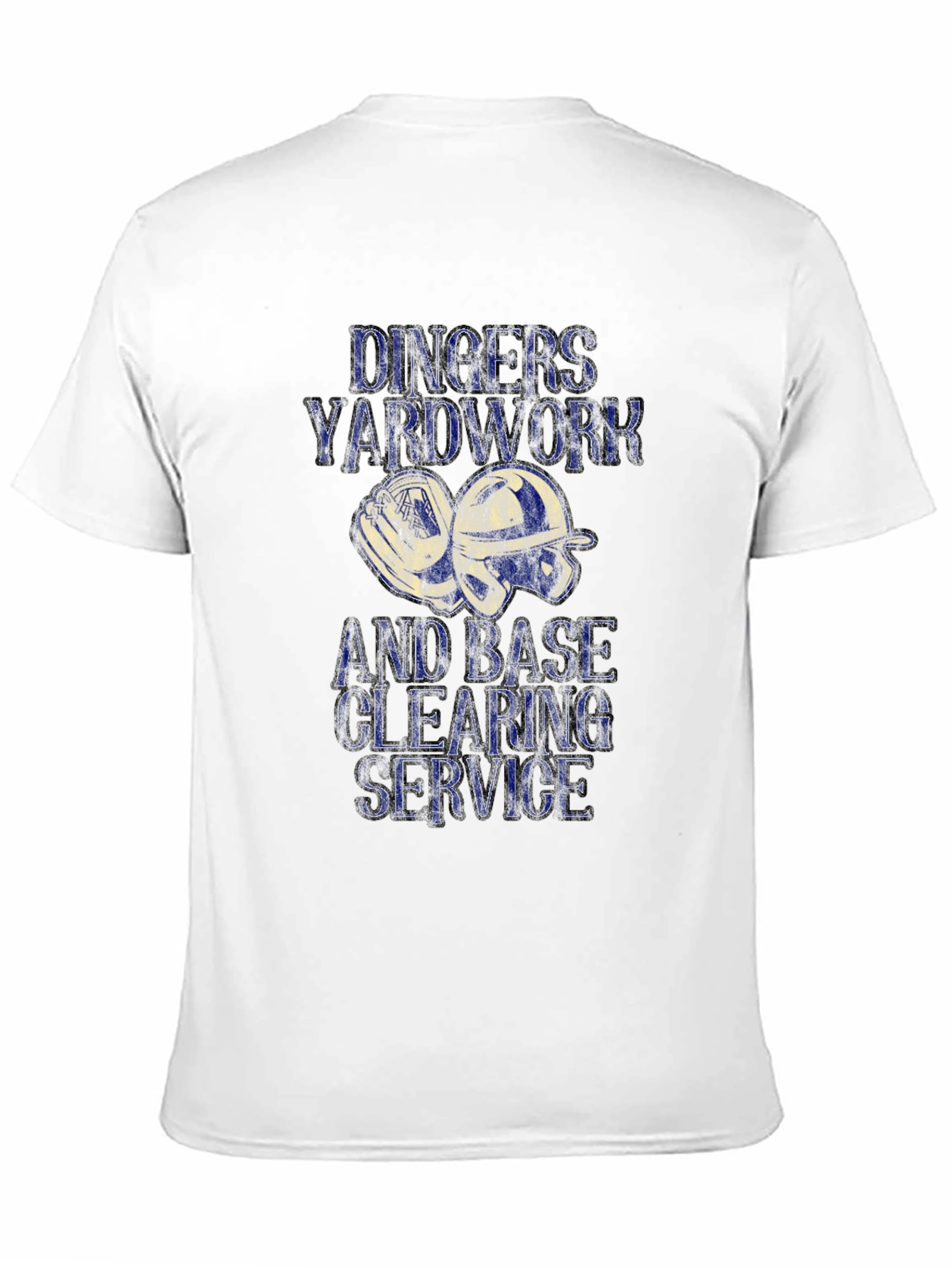 Dinger Yardwork Baseball Graphic Tee