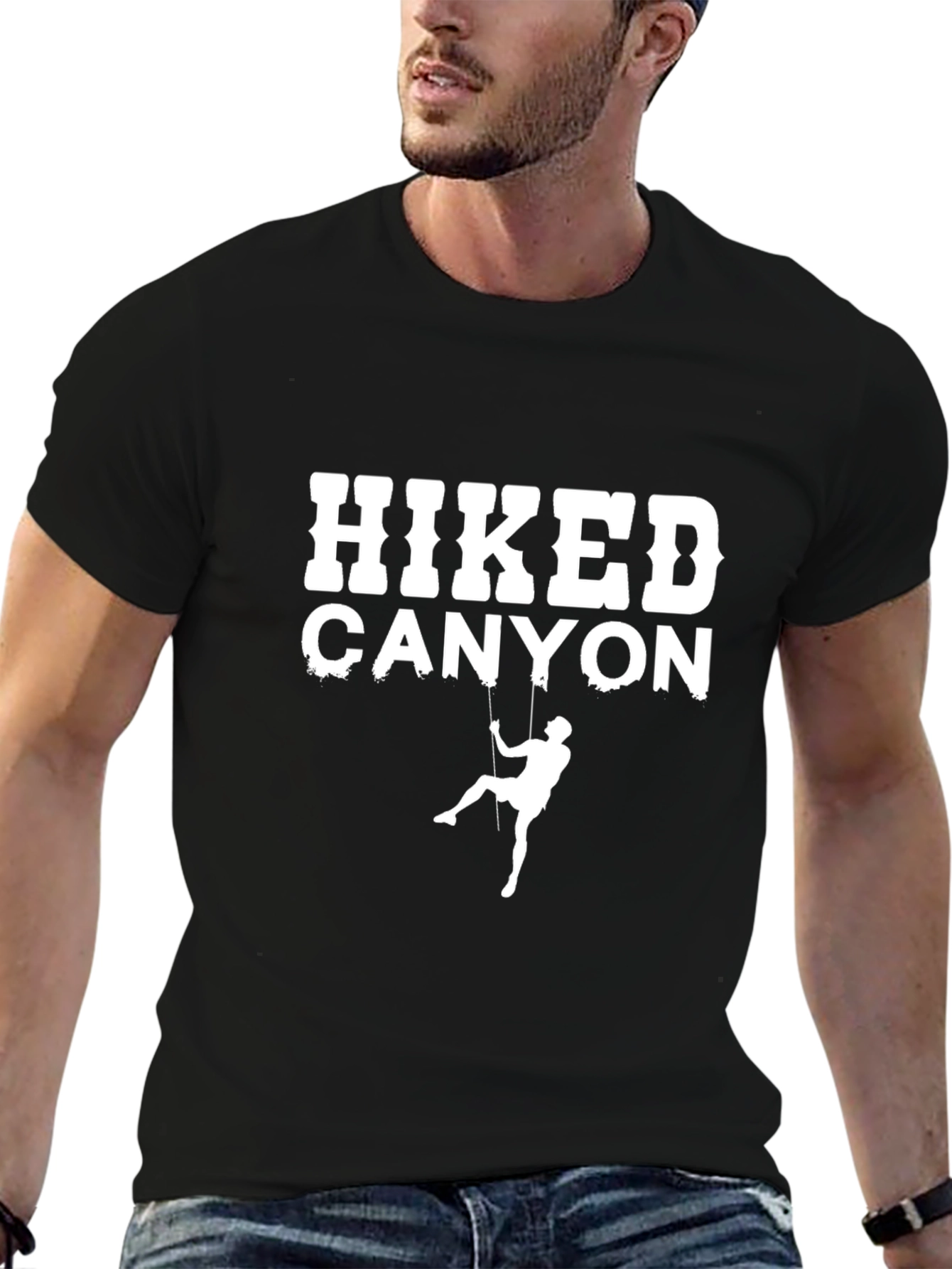 Hiked Canyon Graphic Tee - Outdoor Adventure Shirt