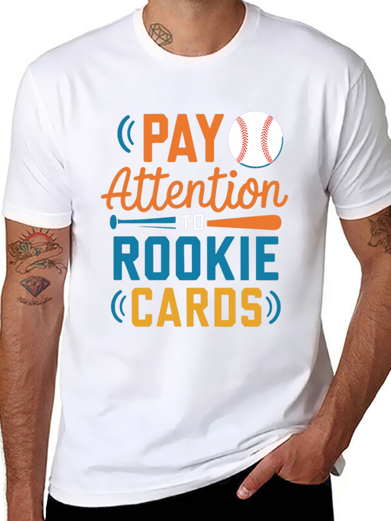 Pay Attention to Rookie Cards Graphic T-Shirt