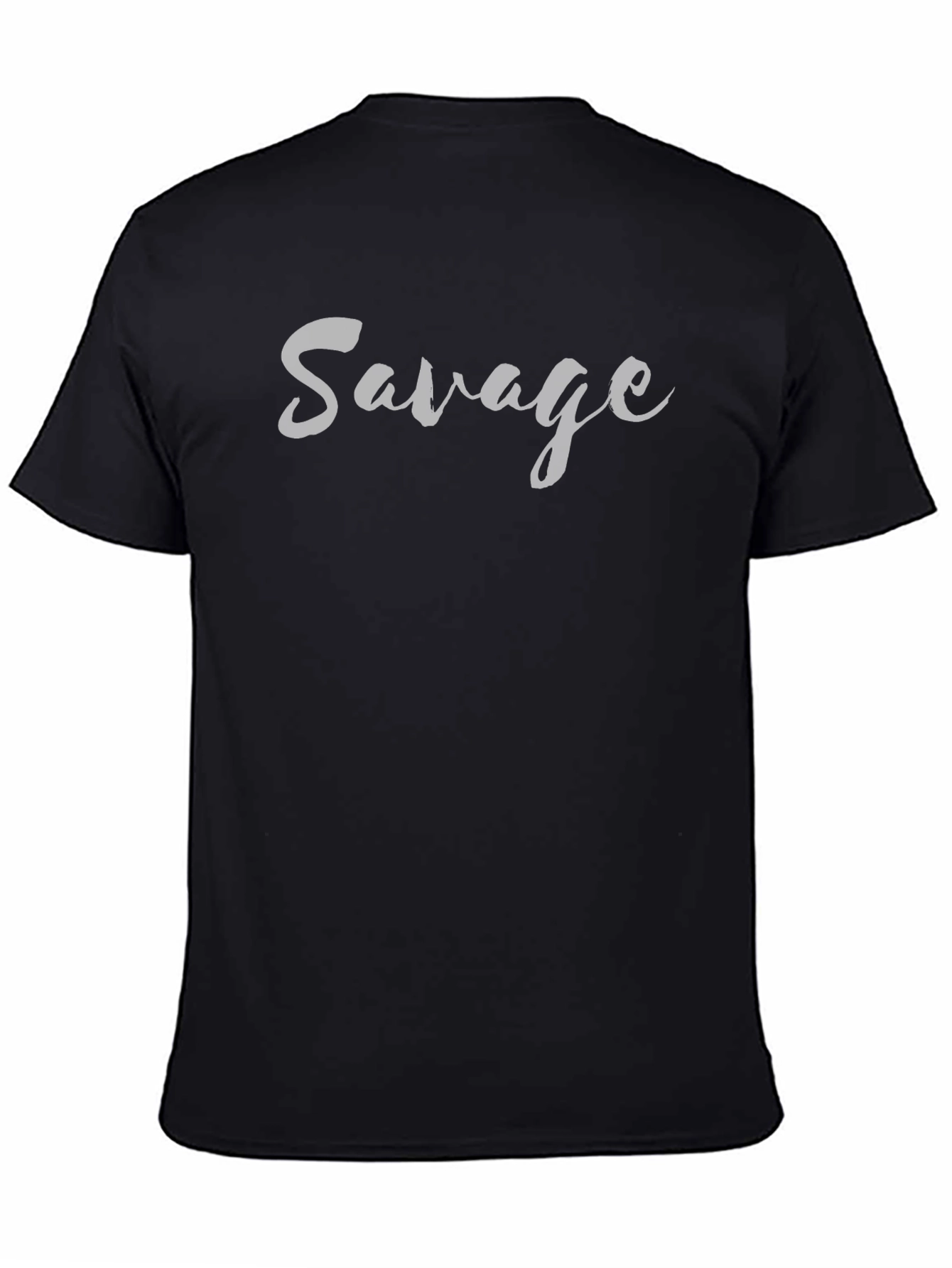 Savage Graphic T-Shirt - Stylish Crew Neck Tee