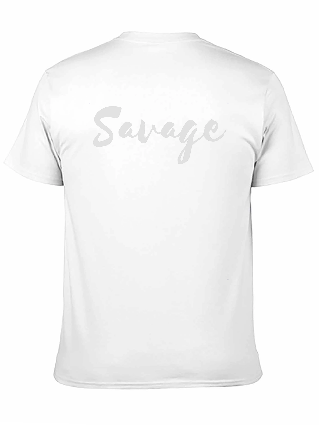 Savage Graphic T-Shirt - Stylish Crew Neck Tee