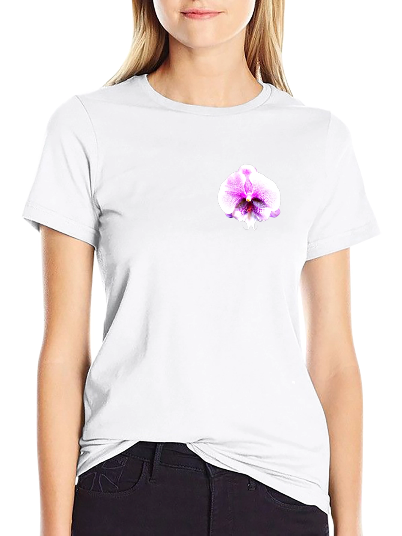 Black Orchid Tee - Stylish & Comfortable