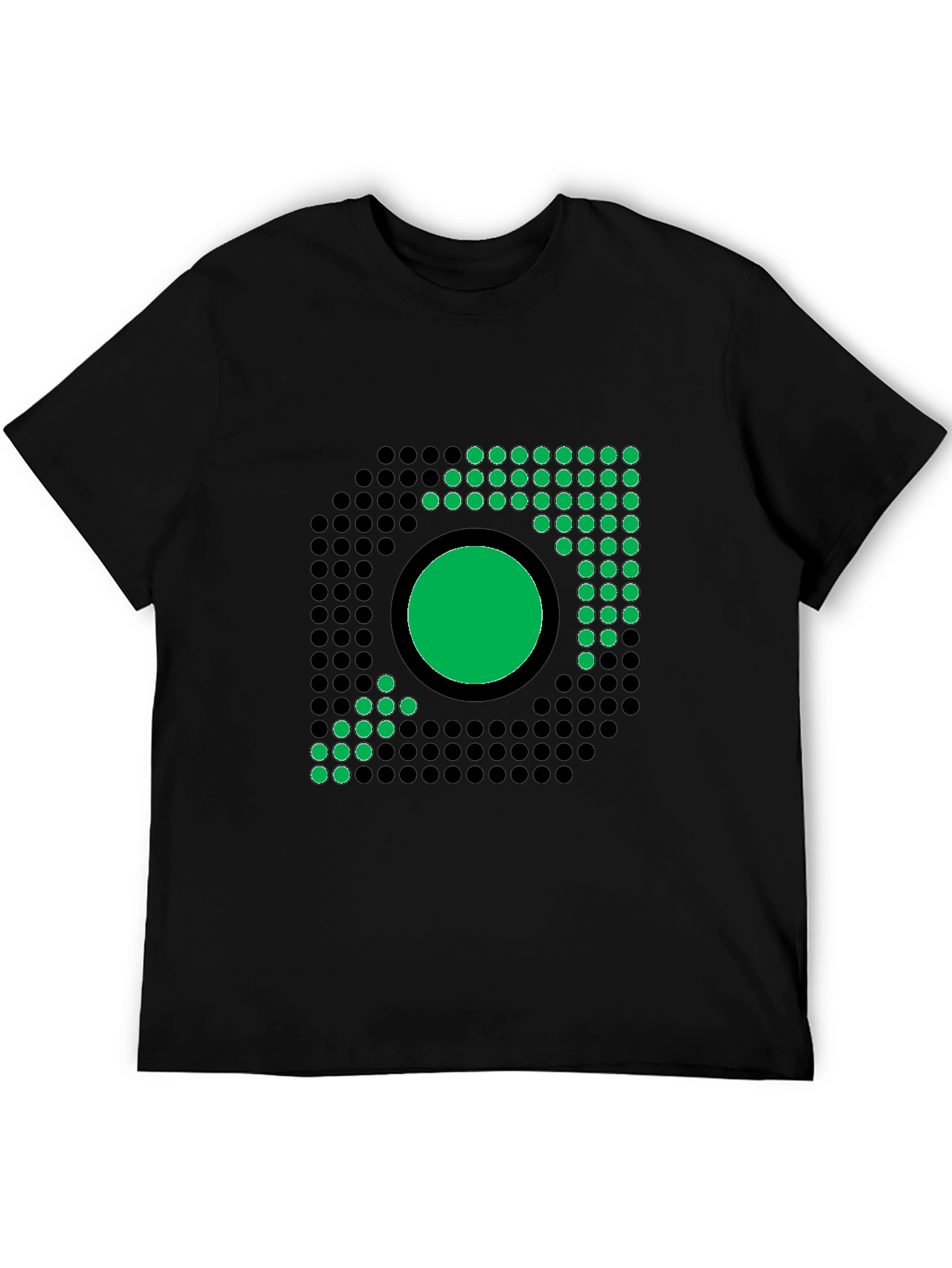 Pixelated Xbox Logo Black T-Shirt