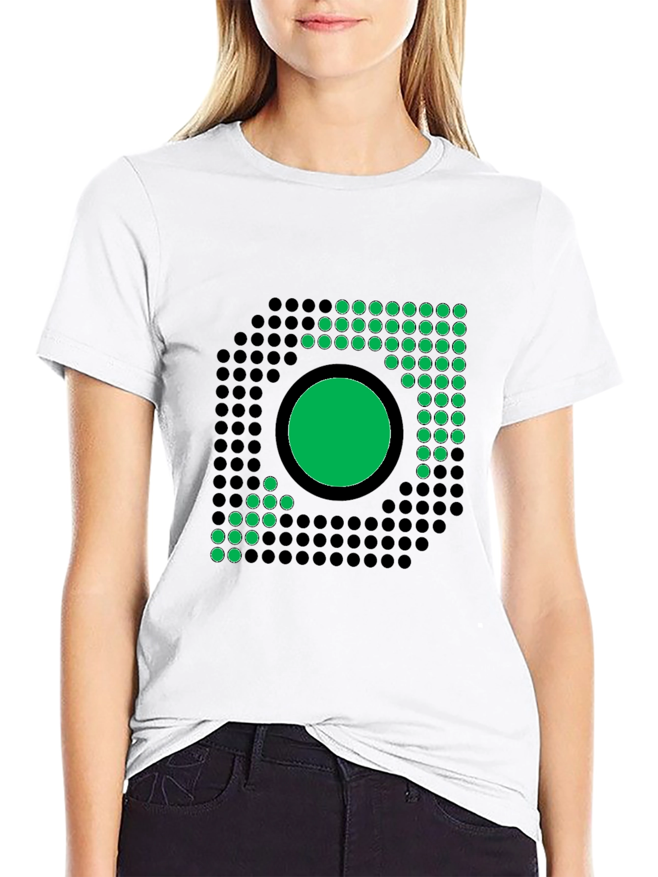 Pixelated Xbox Logo Black T-Shirt