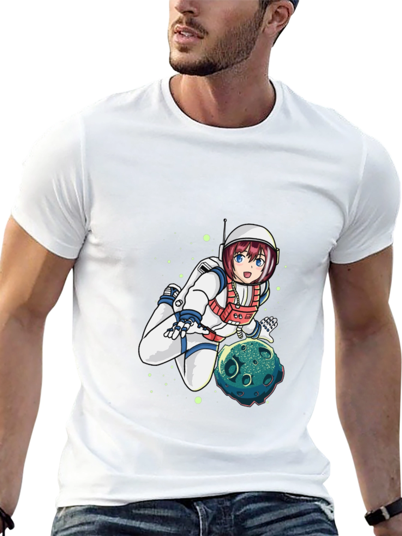 Anime Astronaut T-Shirt
