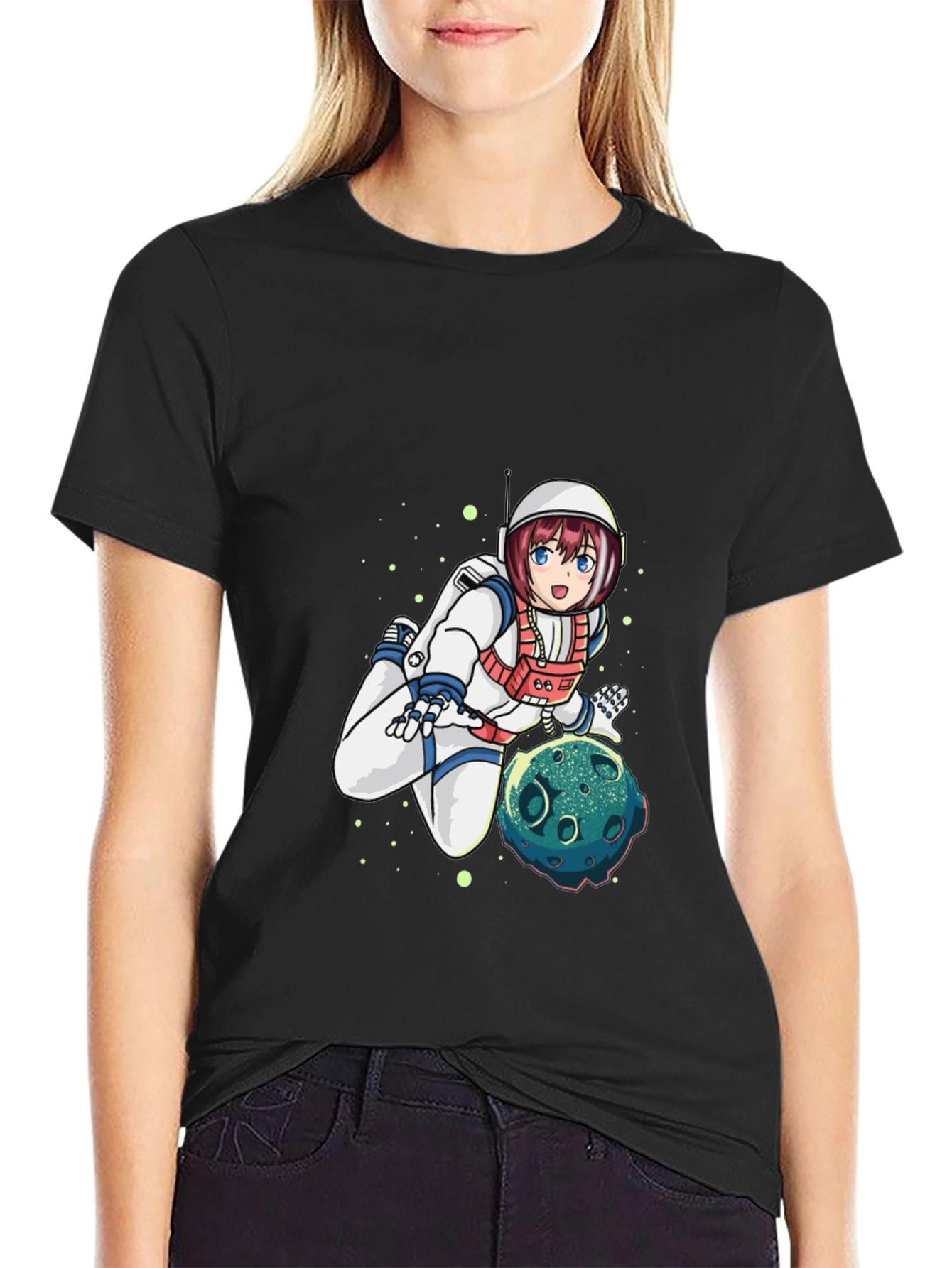 Anime Astronaut T-Shirt
