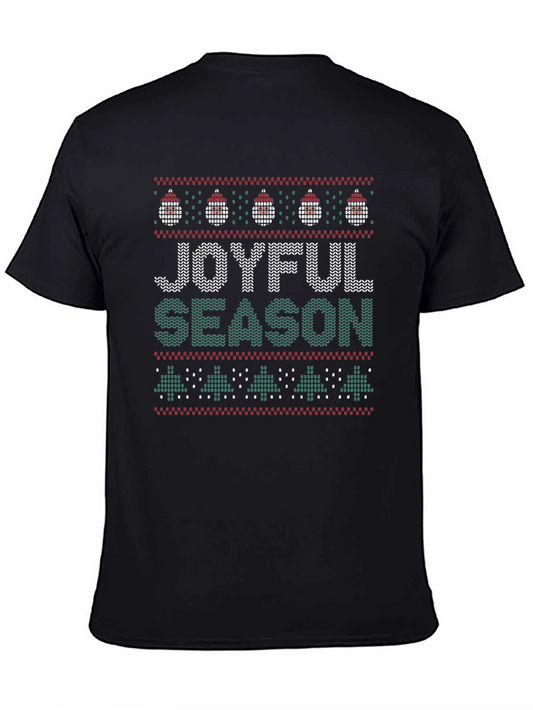 Joyful Season Ugly Christmas T-Shirt