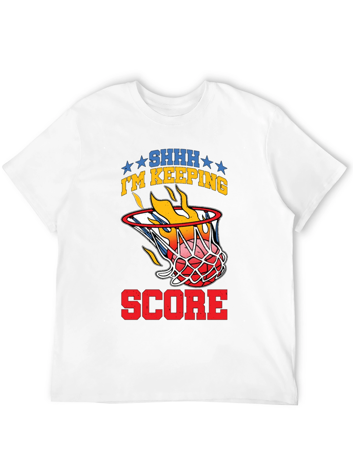 Basketball Scorekeeper Graphic T-Shirt