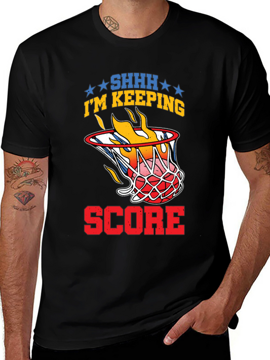 Basketball Scorekeeper Graphic T-Shirt