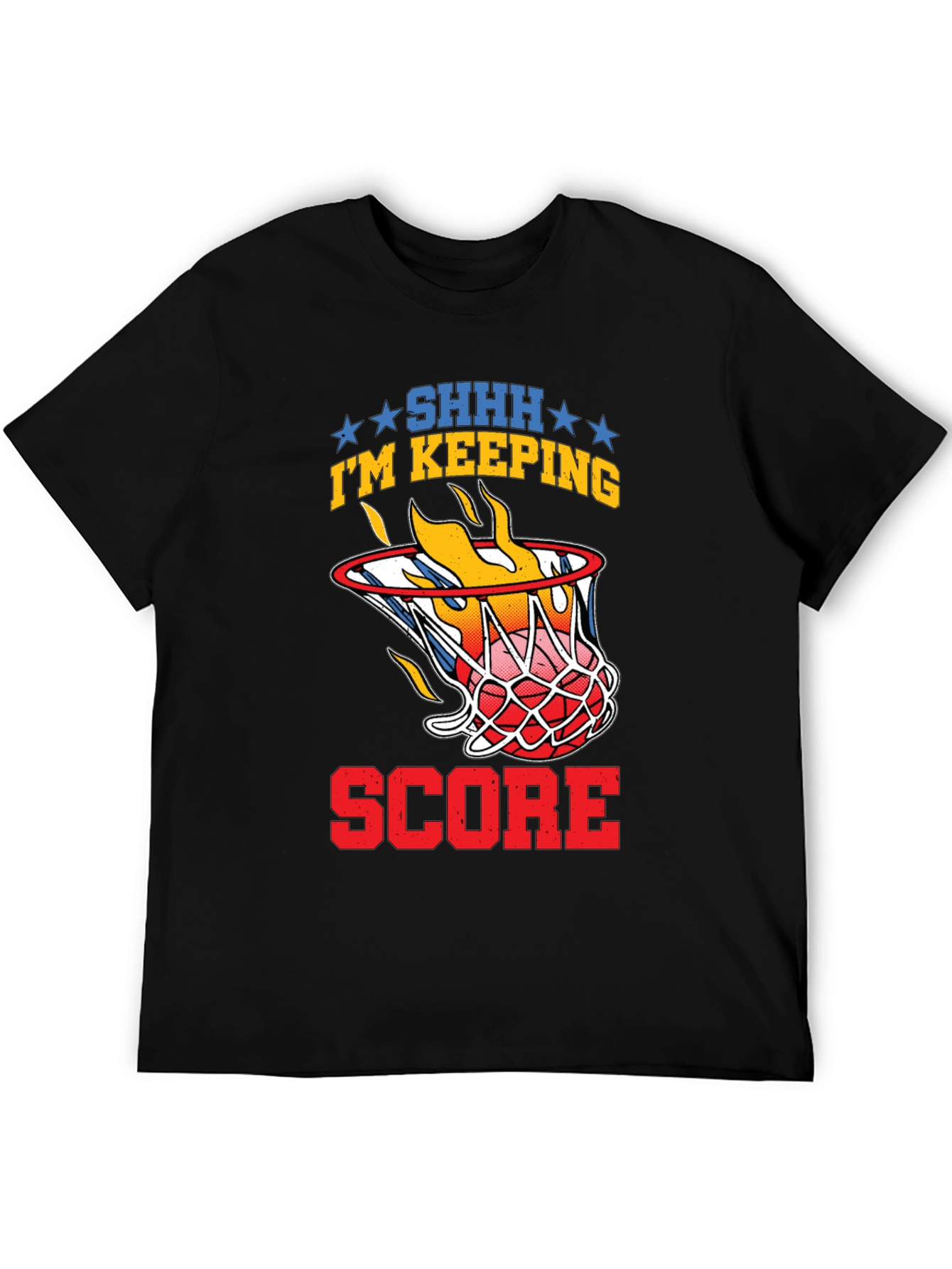Basketball Scorekeeper Graphic T-Shirt