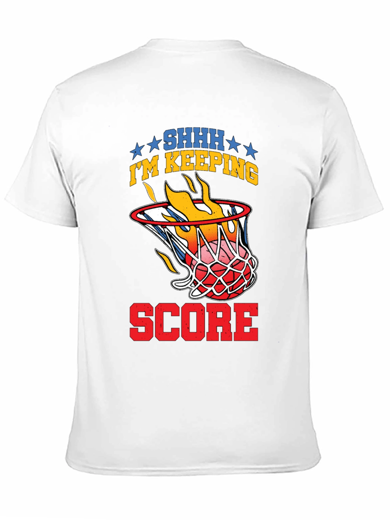 Basketball Scorekeeper Graphic T-Shirt