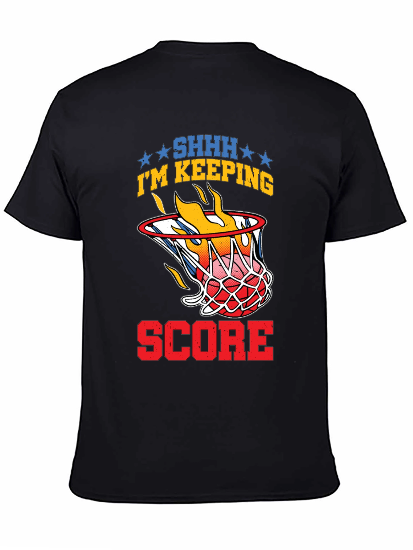 Basketball Scorekeeper Graphic T-Shirt