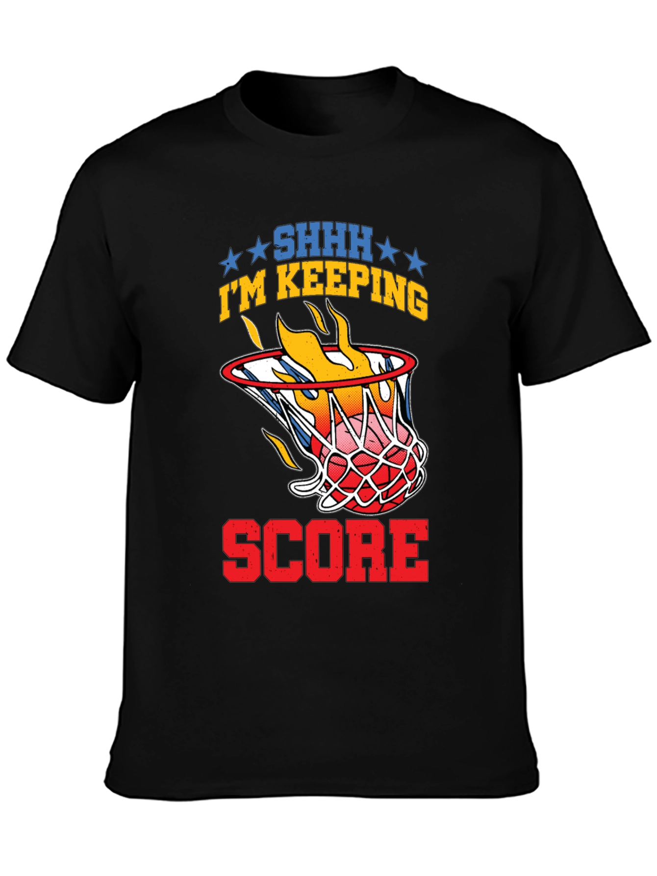 Basketball Scorekeeper Graphic T-Shirt