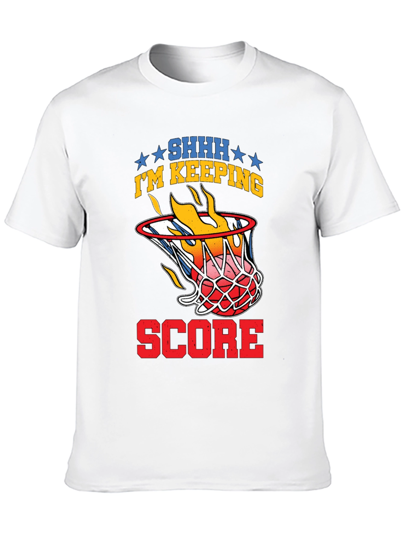 Basketball Scorekeeper Graphic T-Shirt