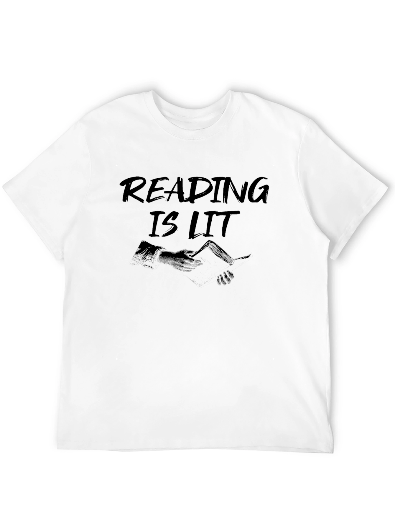 Reading is Lit Black T-Shirt