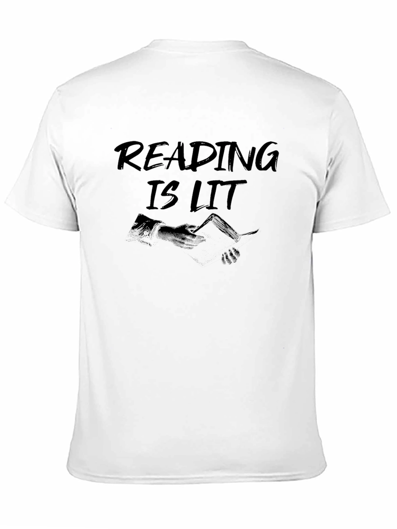 Reading is Lit Black T-Shirt