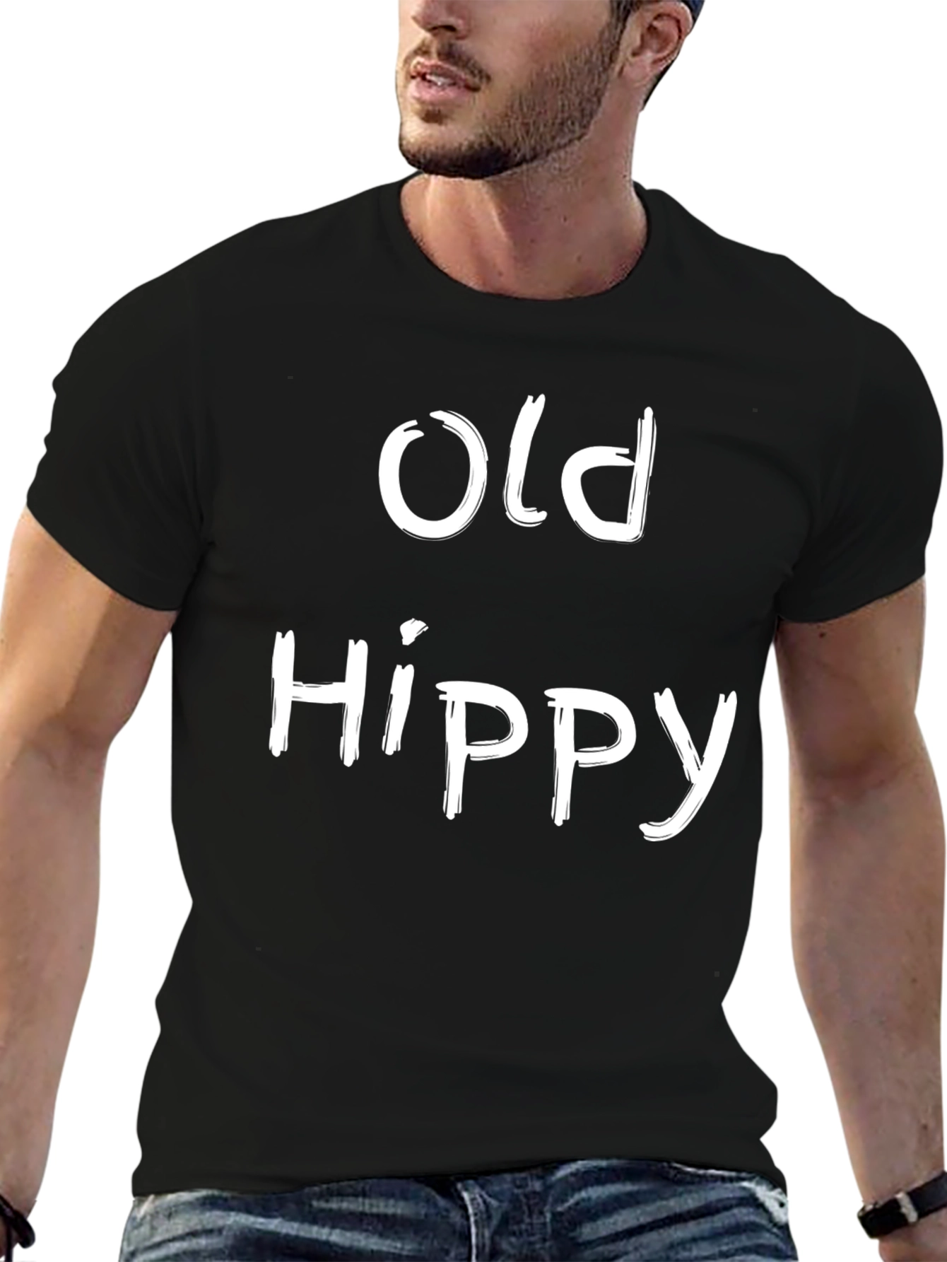Old Hippy Graphic Tee -  Relaxed Fit