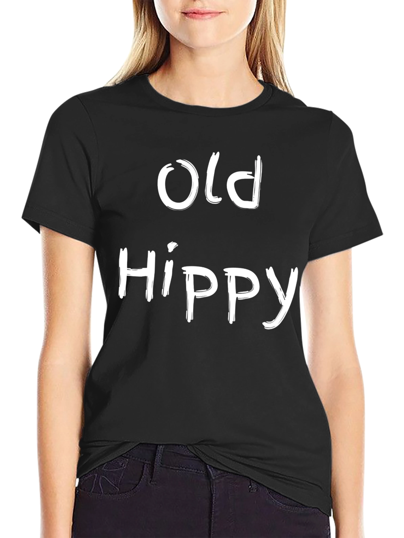 Old Hippy Graphic Tee -  Relaxed Fit
