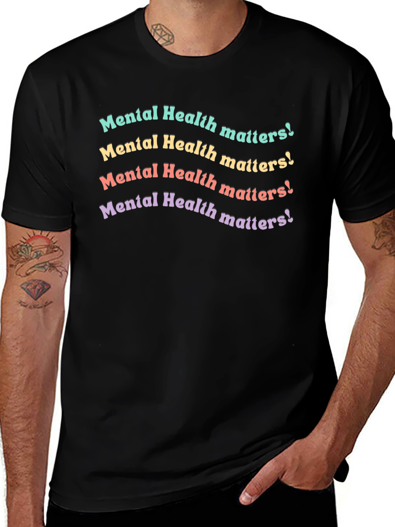 Mental Health Matters T-Shirt - Trendy Graphic Tee