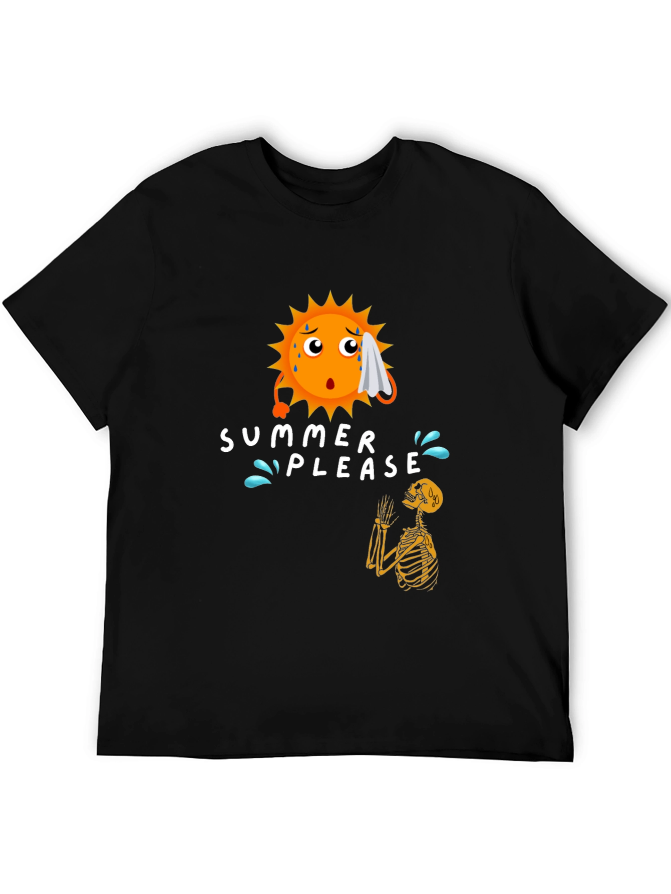 Summer Please Graphic T-Shirt - Funny & Stylish