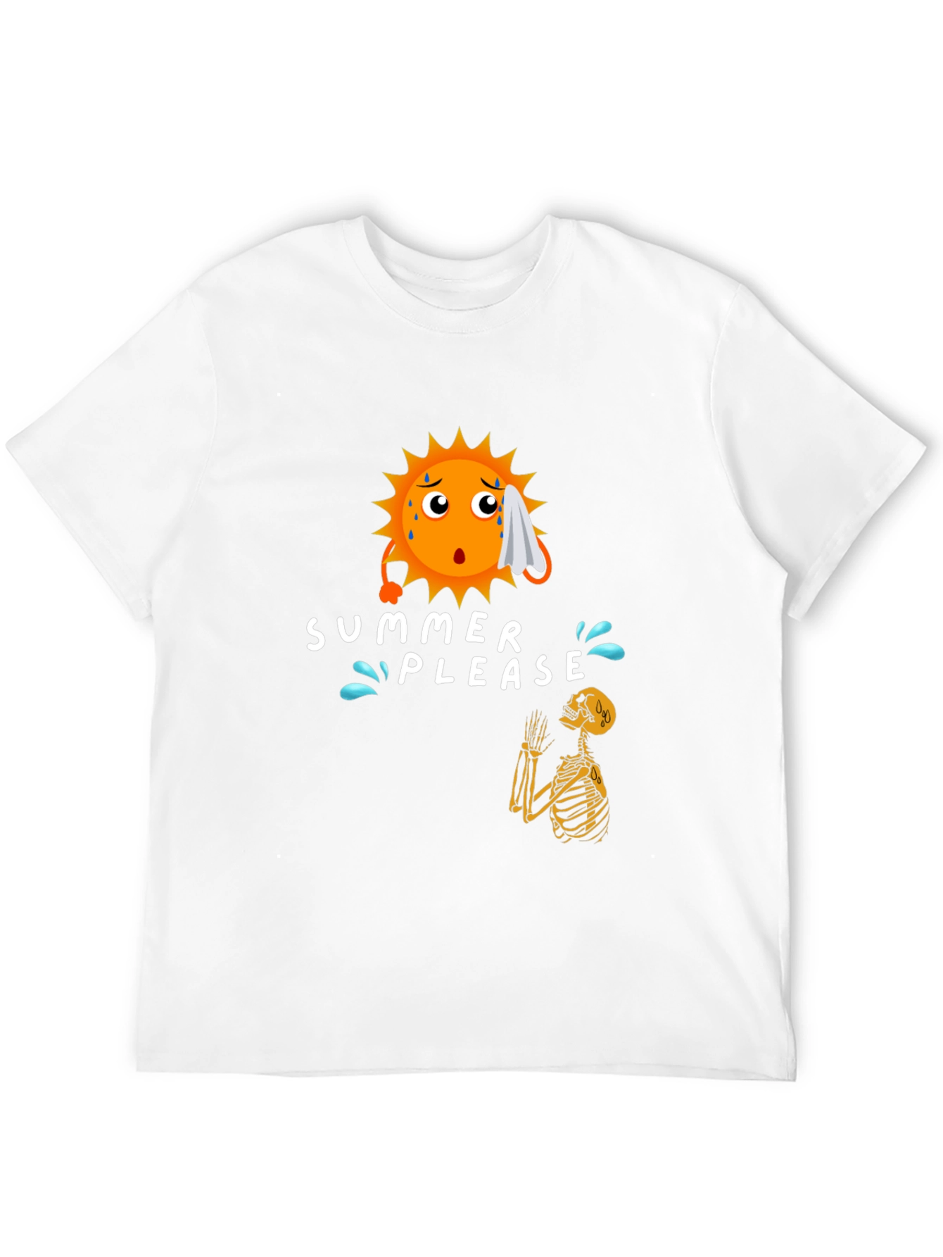 Summer Please Graphic T-Shirt - Funny & Stylish
